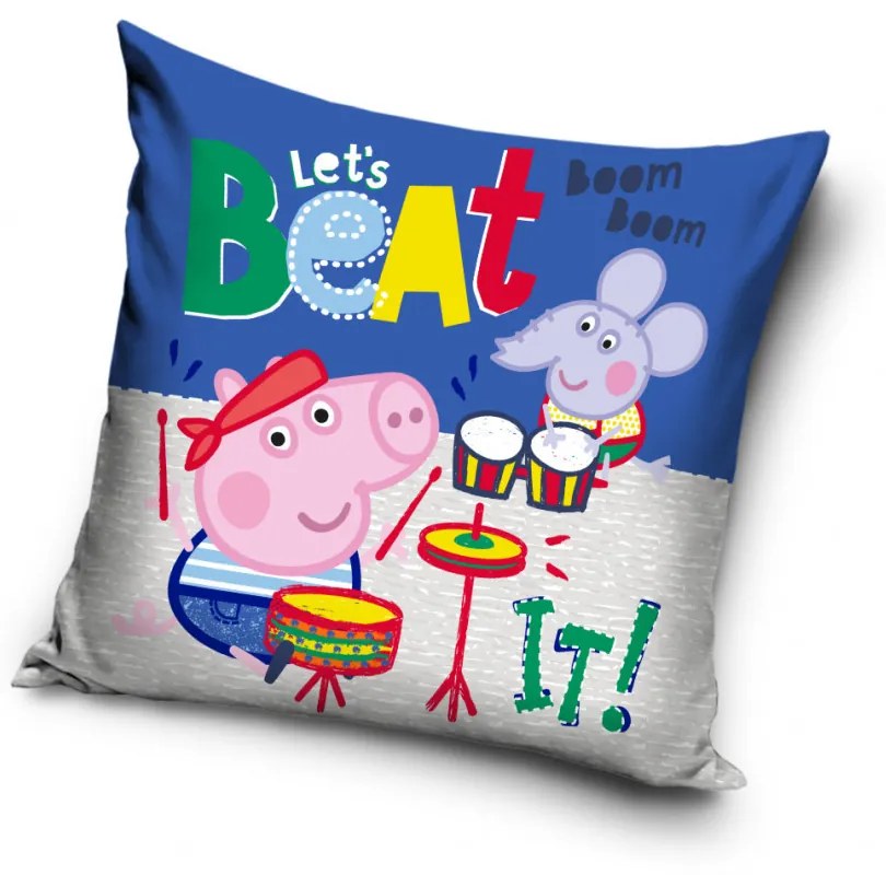 Peppa malac Beat párnahuzat 40x40 cm