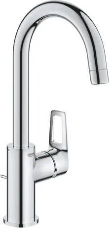 Grohe BauLoop magas mosdó csaptelep leeresztőszeleppel króm 23763001 G23763001