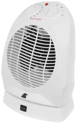 ISO Forró levegős ventilátor 2000W fehér, 11006