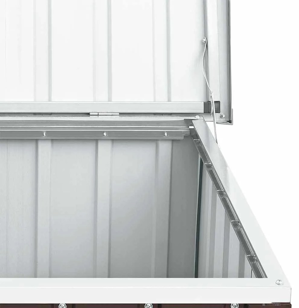 barna kerti tárolóláda 129 x 67 x 65 cm