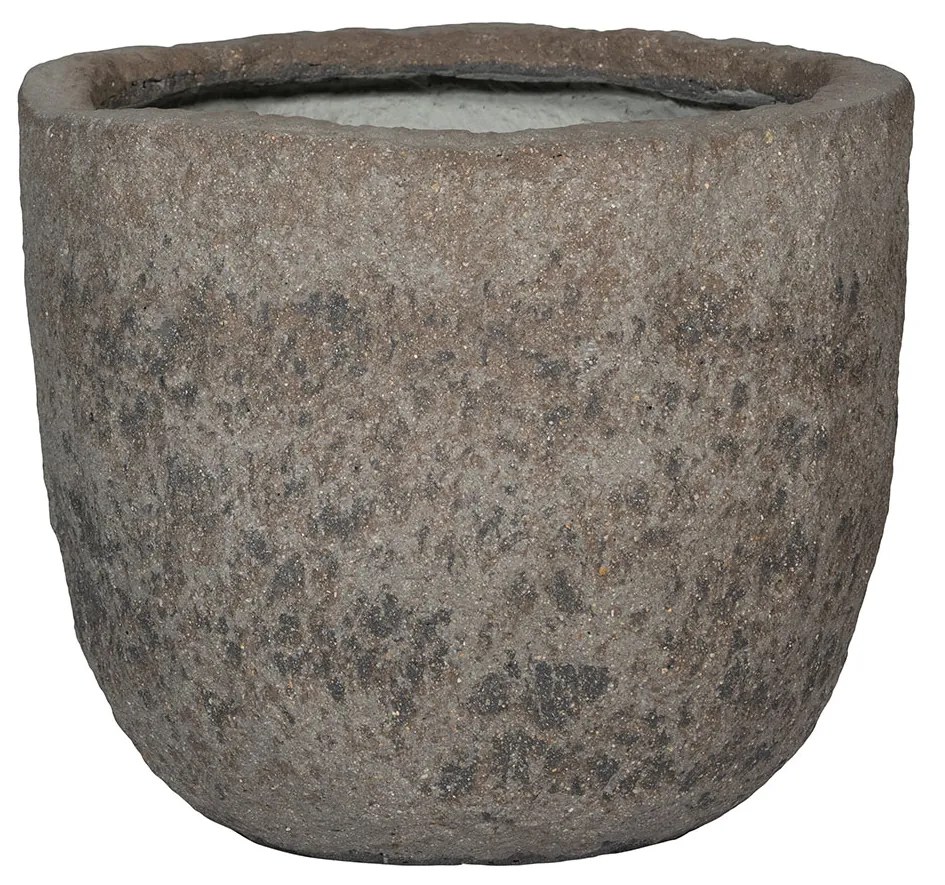 Pottery Pots Virágcserép Mt. Russell, szürke diorit, többféle méretben - Fazekas edények méret: XL - ⌀ 61, h. 52 cm