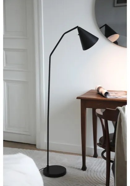 Markslöjd 108889 - Dimmelhető LED állólámpa FUNIL LED/4,9W/230V fekete