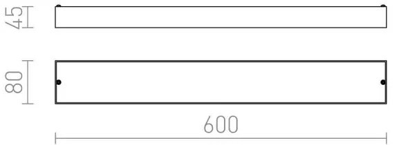 RED - Design Rendl - R11993 - LED Fürdőszobai lámpa MARINA LED/9W/230V IP44