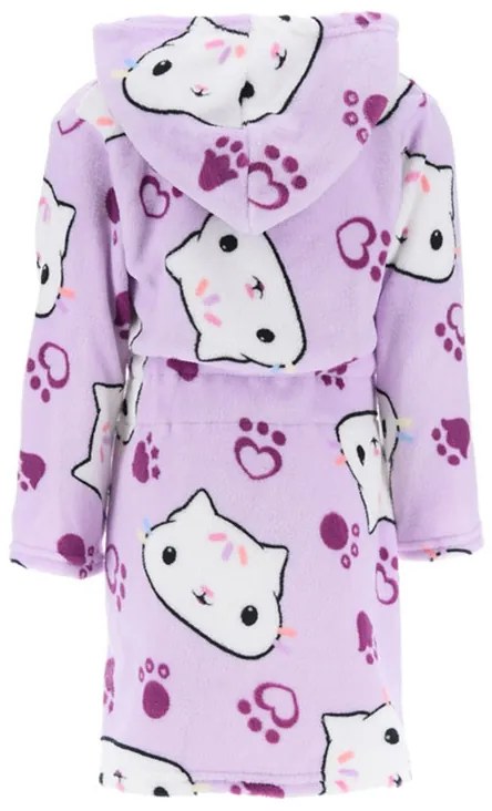 Gabi babaháza Cat Purple gyerek köntös 3 év / 98 cm