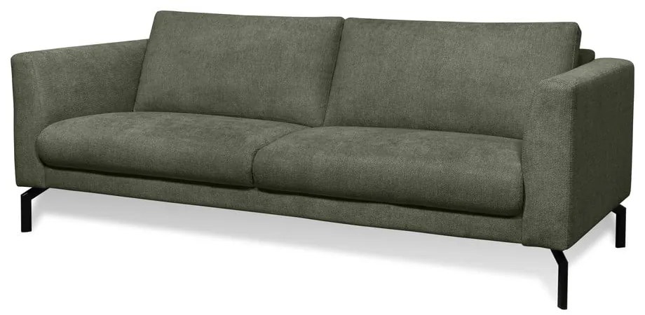 Sötétzöld kanapé 216 cm Gomero – Scandic