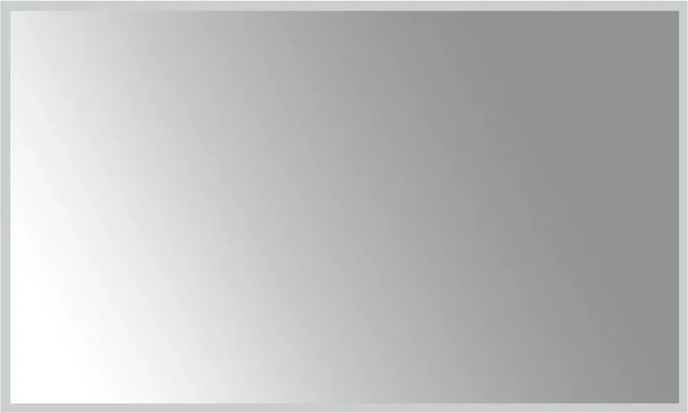 vidaXL LED-es fürdőszobatükör 60x100 cm
