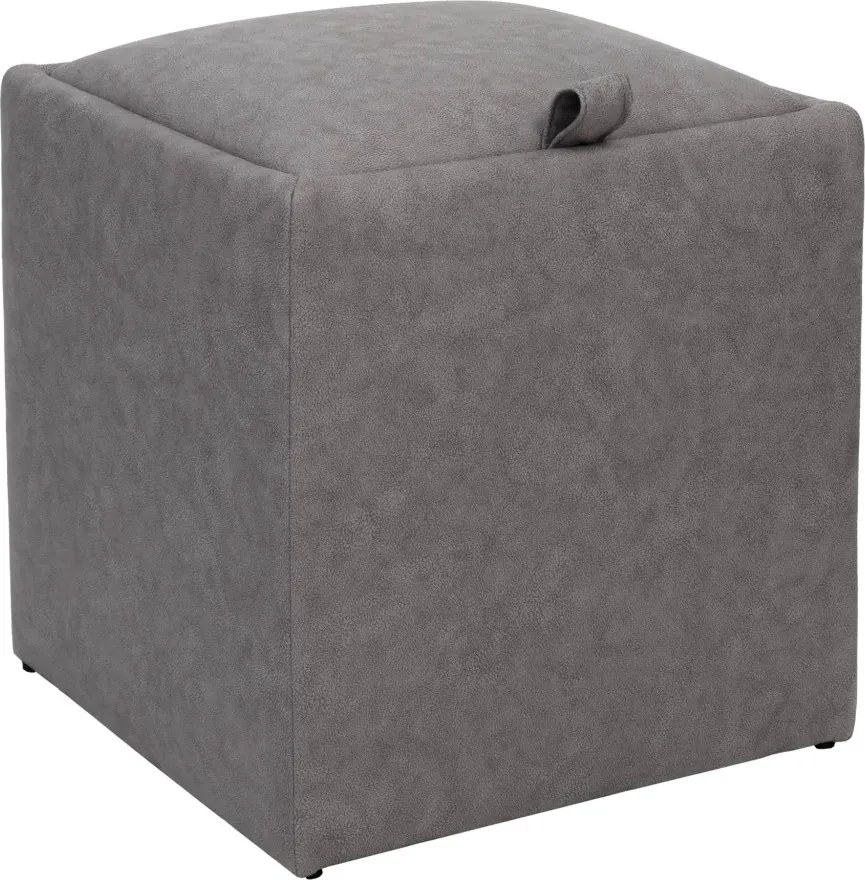 Box puff - M609 szövet - világosszürke R