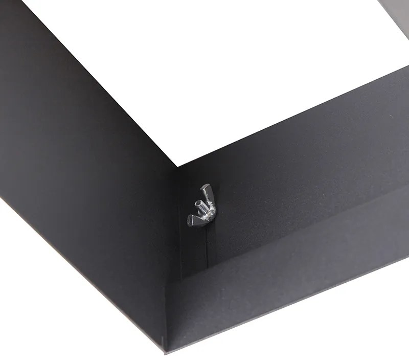 Okos süllyesztett spotlámpa fekete keret nélküli 2-lámpás 2 Wifi GU10 111mm-es - Oneon