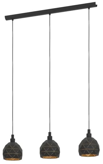 Eglo 97846 - Csillár zsinóron ROCCAFORTE 3xE14/40W/230V