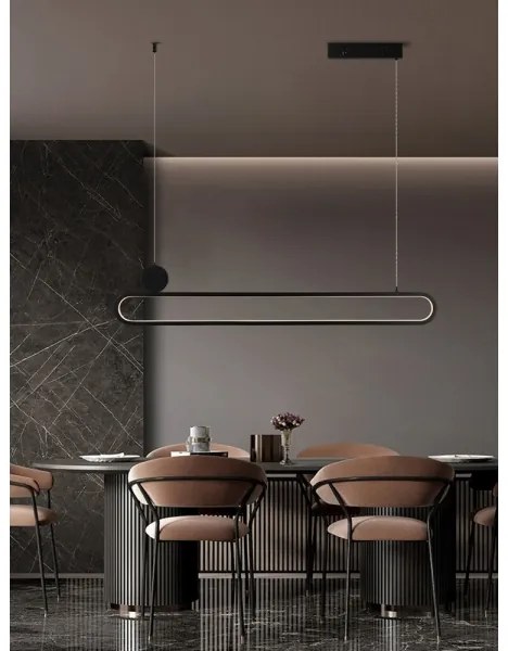 Immax NEO 07231L - LED Dimmelhető csillár zsinóron LITE OVALE LED/50W/230V + távirányító