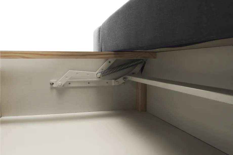 Kanapé, sötétszürke/világosszürke, BOLIVIA