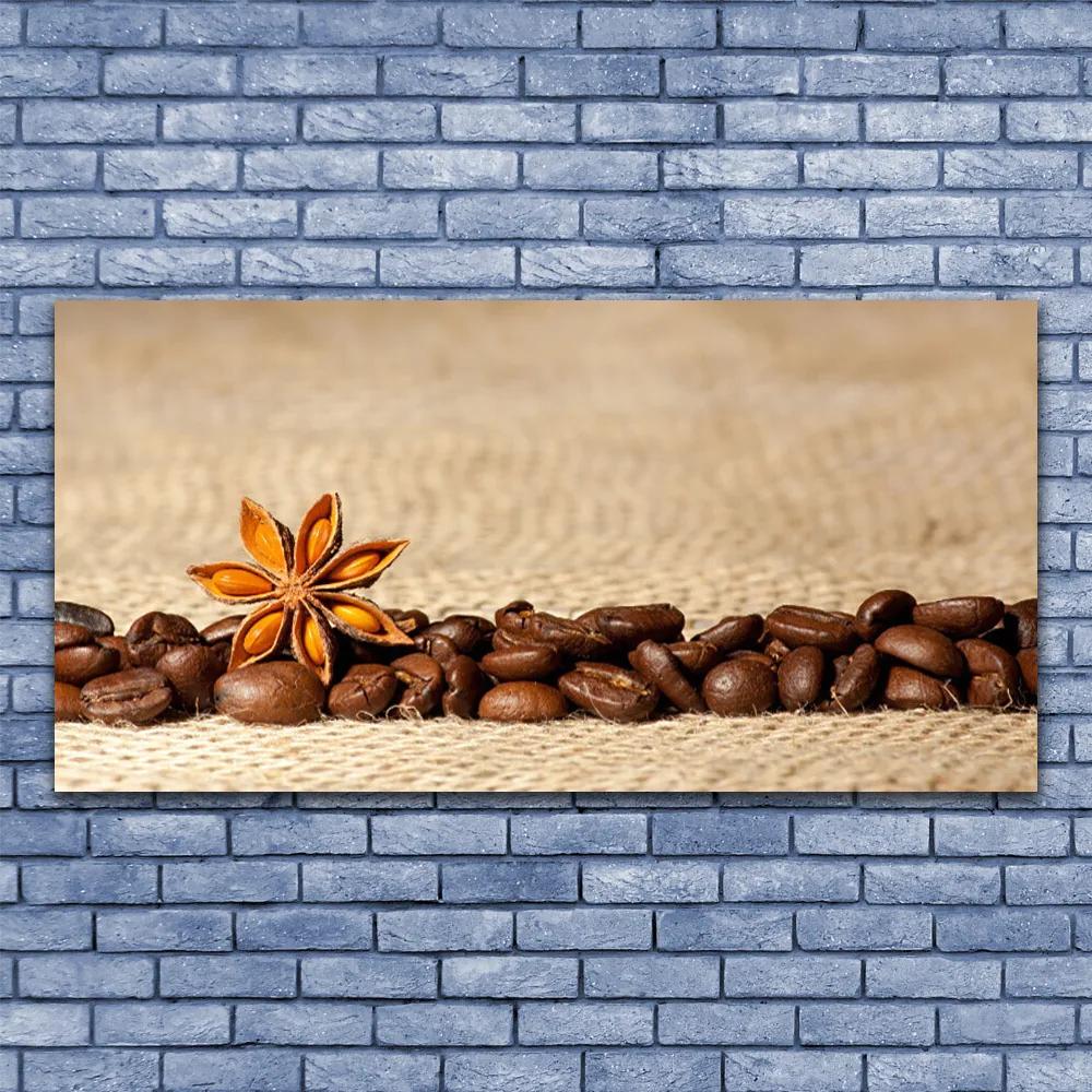 Üvegfotó Konyhai Kávébab 100x50 cm