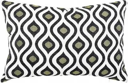 Twisted Lime jacquard párna 58x38 cm