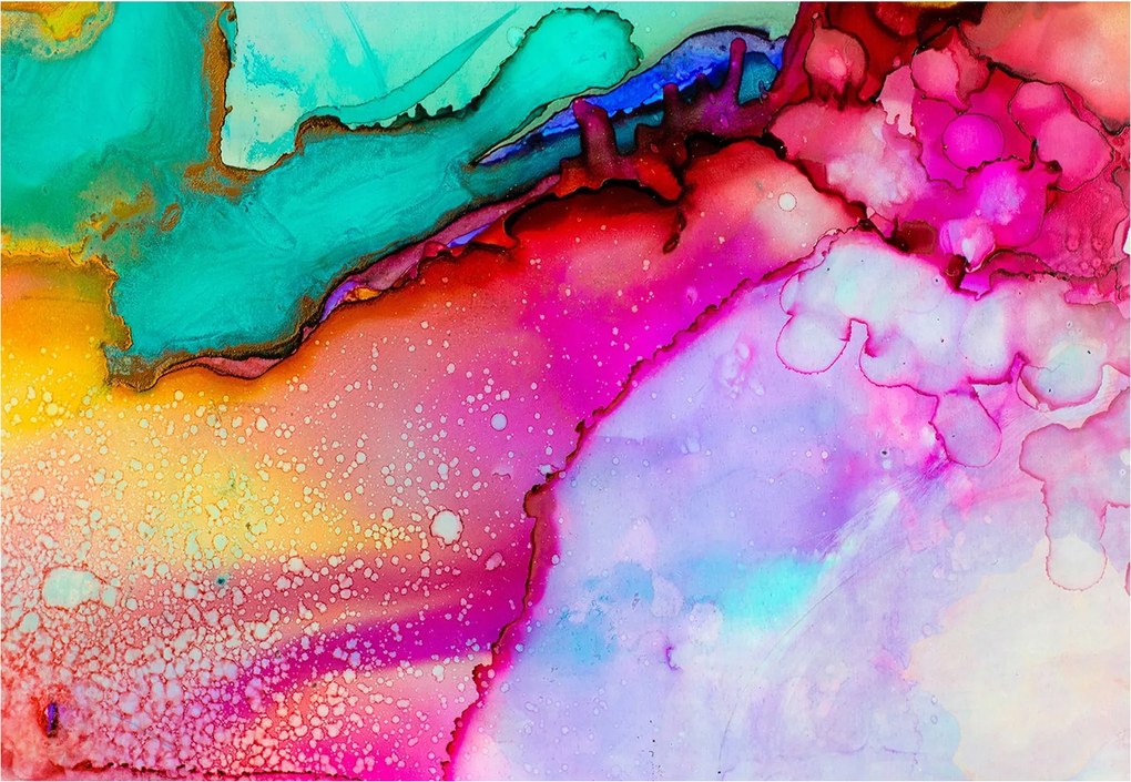 Fotótapéta Absztrakt Színes vinil robbanás 254x184 +ragasztó