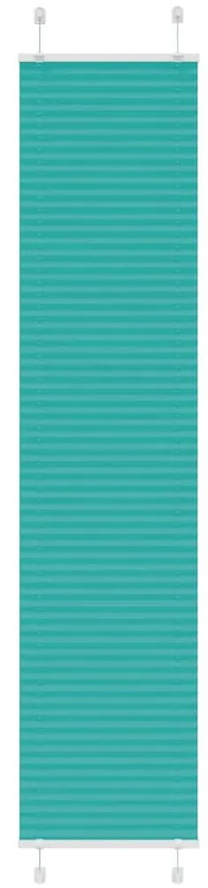 pliszírozott redőny Benzinzöld 40x200 cm szövetszélesség