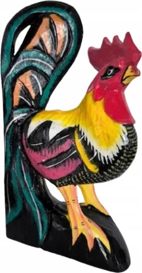 Kakas Figura Fa Keleti Kézműves Dekoráció /12/