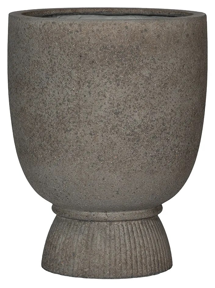 Pottery Pots Jola Magas virágcserép, szürke diorit - Fazekas edények
