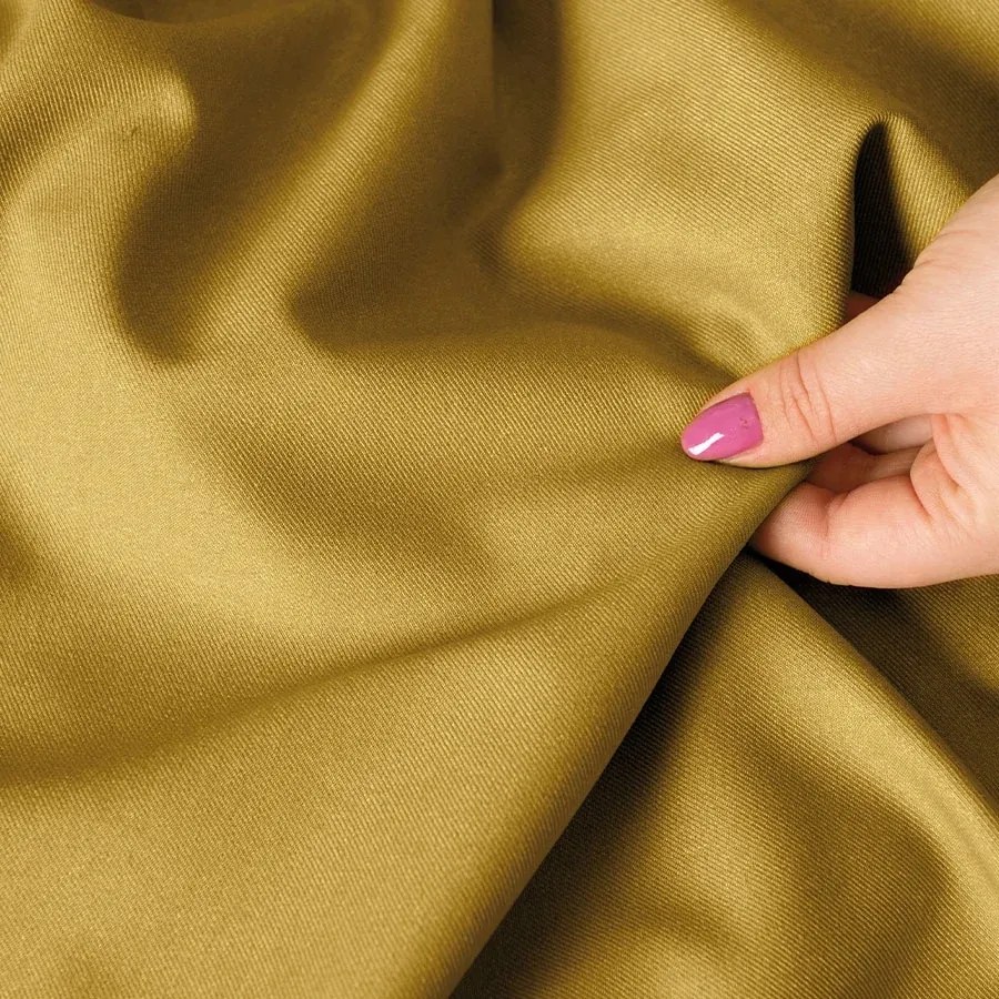 Szövet Függöny Anyag Lima magasság 300cm sáfrány sárga