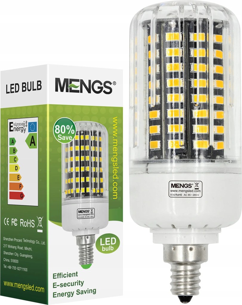 Led izzó E27 12W=95W meleg fehér 960LM