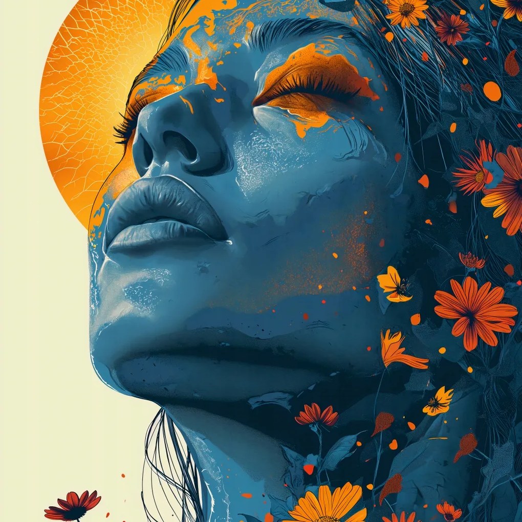 Poszter 20x20cm Napeső