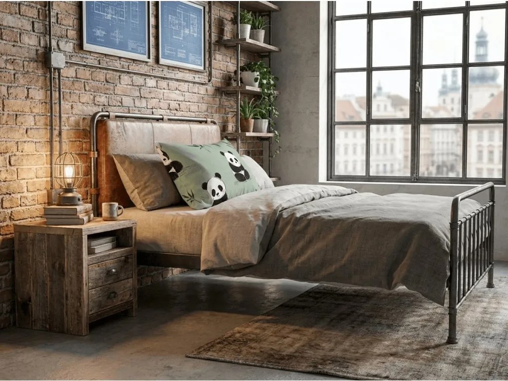 Mikroszálas párnahuzat PANDA RELAX 70x90 cm, mentás