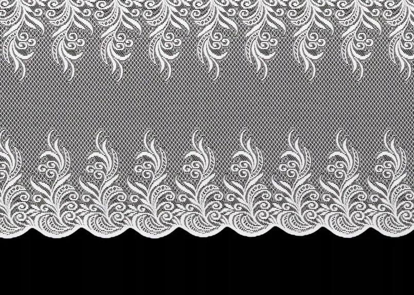 Mg Függöny jacquard 4562 Fehér magasság 160cm 0,5m