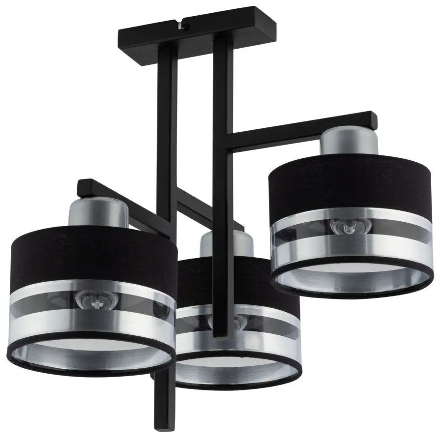 SIGMA LIGHTING 32148 PRO Ernyős Mennyezeti Lámpa Fekete, Ezüst E27 IP20
