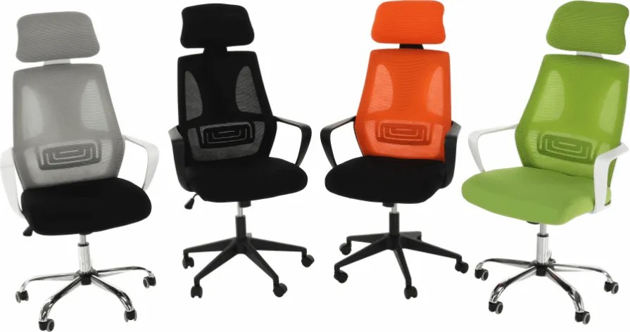 Irodai szék, zöld/fehér, TAXIS