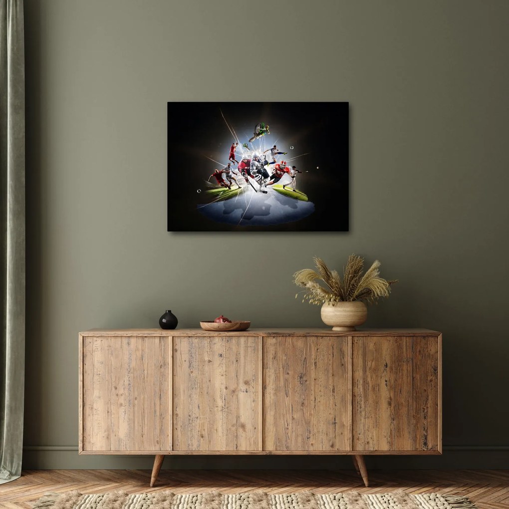Kép - Sportolók (70x50 cm)