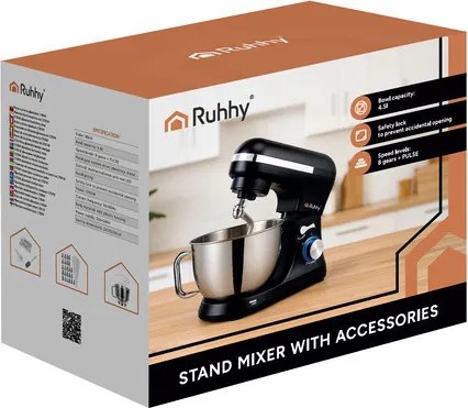 1700 W-os Planetary konyhai robotgép