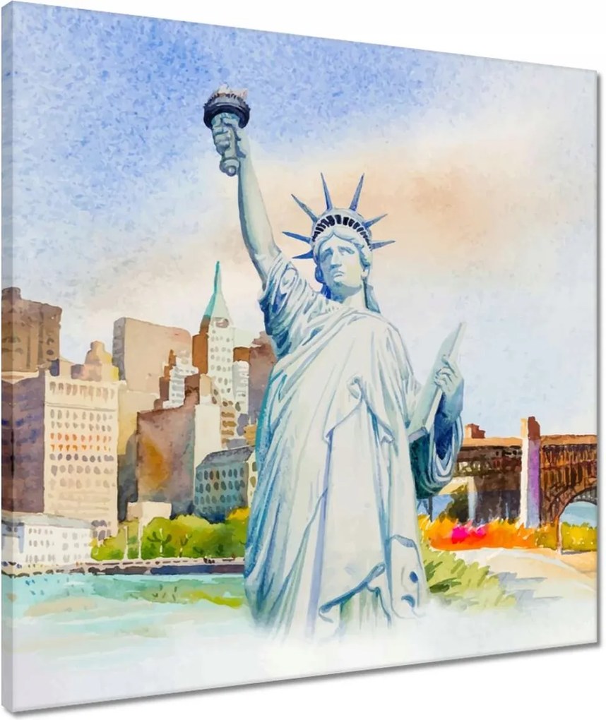 Vászonkép 50x50 Kirándulás az Egyesült Államokba