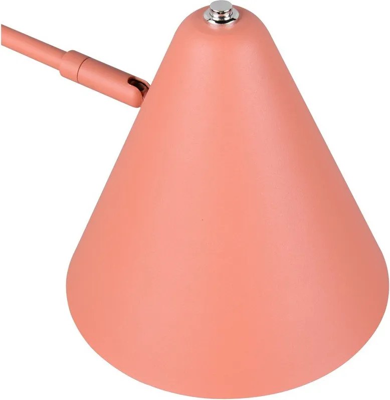 Narancssárga asztali lámpa hajlítható szerkezettel (magasság 50,5 cm) Cosima – Trio