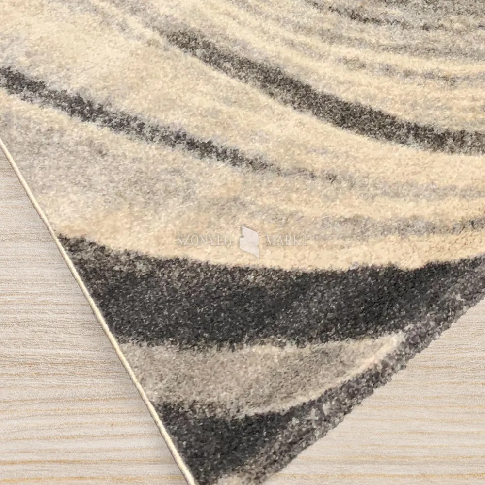 Flora 9040 modern mintájú szőnyeg (Beige) 80x250 cm