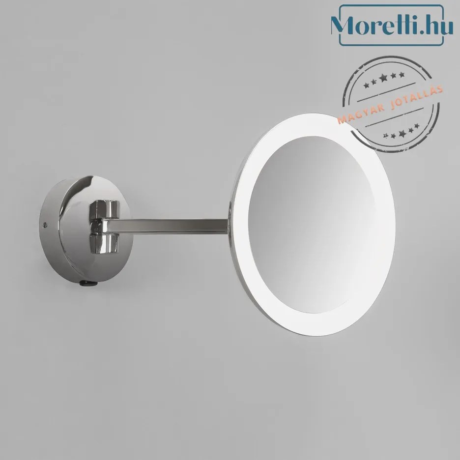 Ledes Tükör Fekete Mascali Round LED ASTRO 1373001
