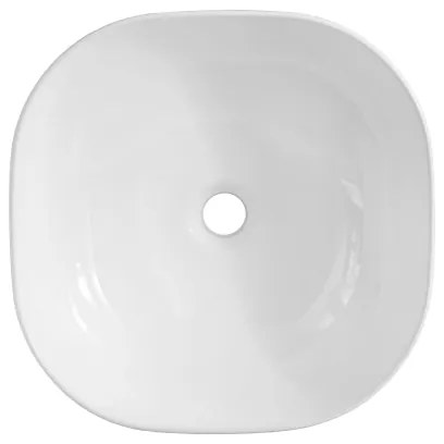 COMAD UM-6252 SMILE 40 DP - 41x41 cm fehér, fényes mosdó pultba