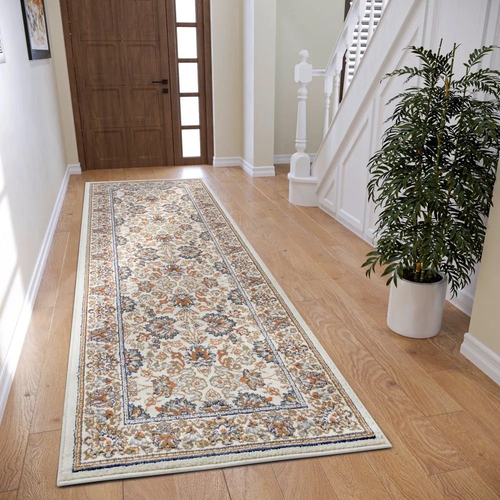 Krémszínű futószőnyeg 80x240 cm Orient Saraceni – Hanse Home
