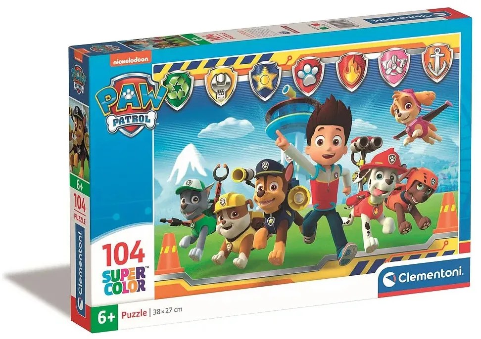 Mancs Őrjárat Pins 104 db-os puzzle Clementoni