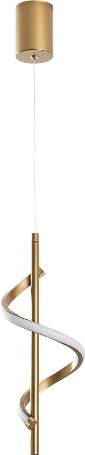 Lokma 13519 arany fém LED függőlámpa