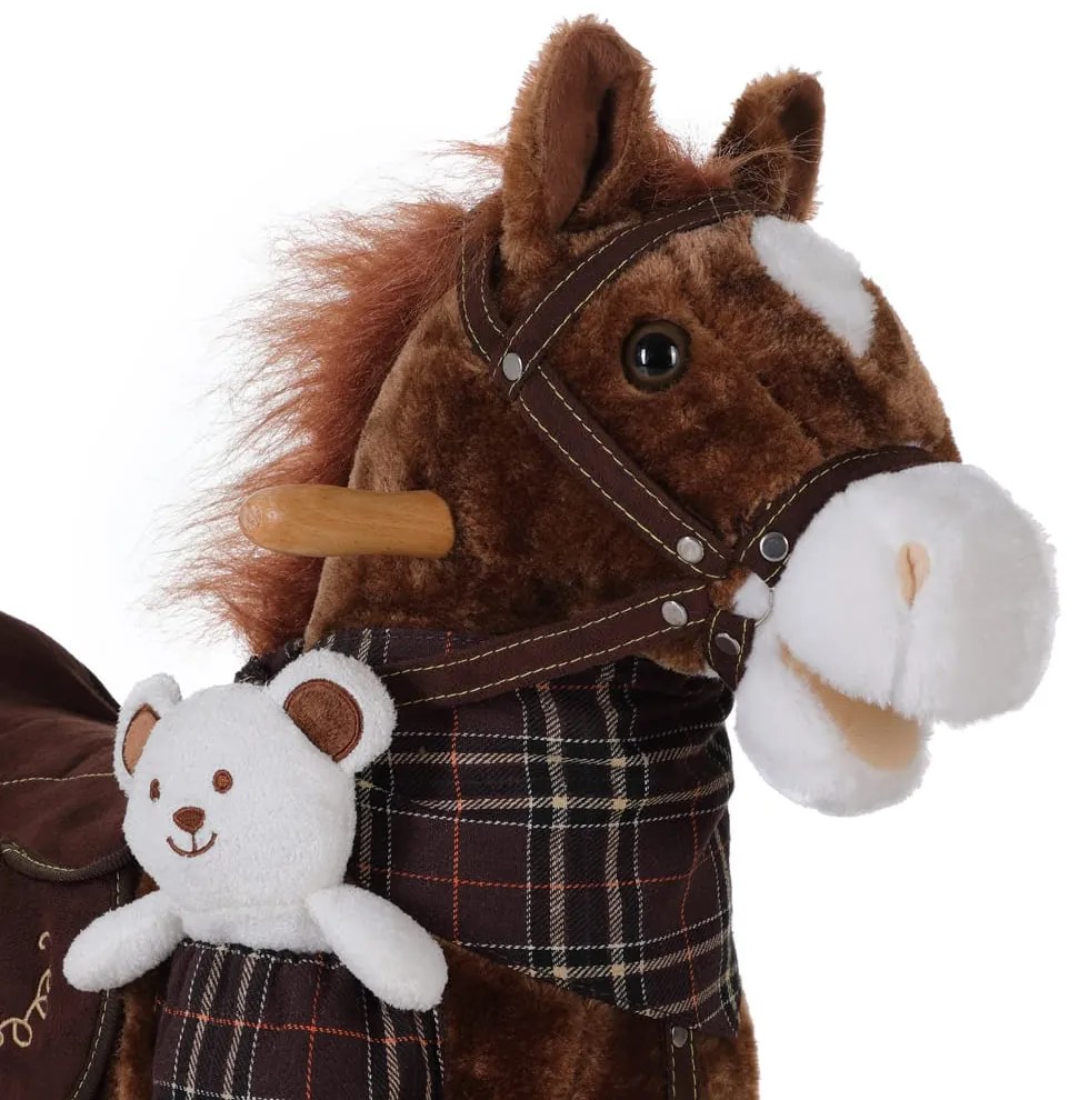 Barna hintaló hanghatással Spielwerk