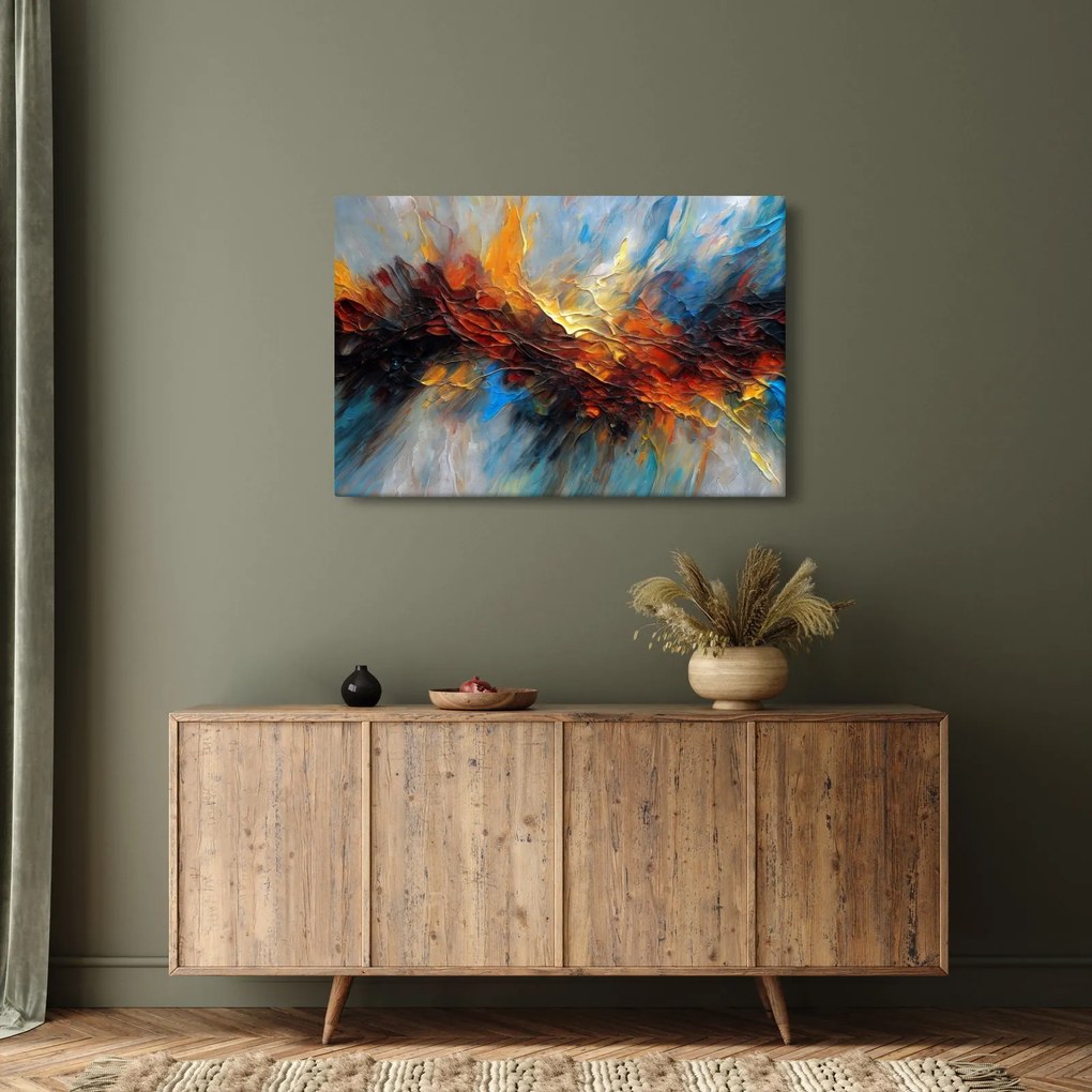 Kép - Színes textúra (90x60 cm)