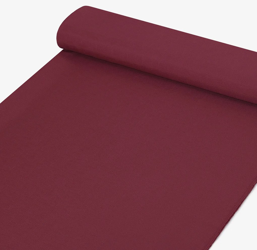 Goldea karácsonyi teflon szövet terítőknek - bordó 160 cm