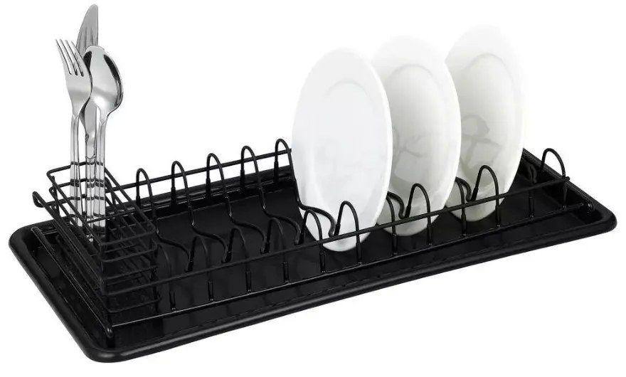 Kinghoff Edényszárító 50 x 24 cm - matt fekete (KH-1479)