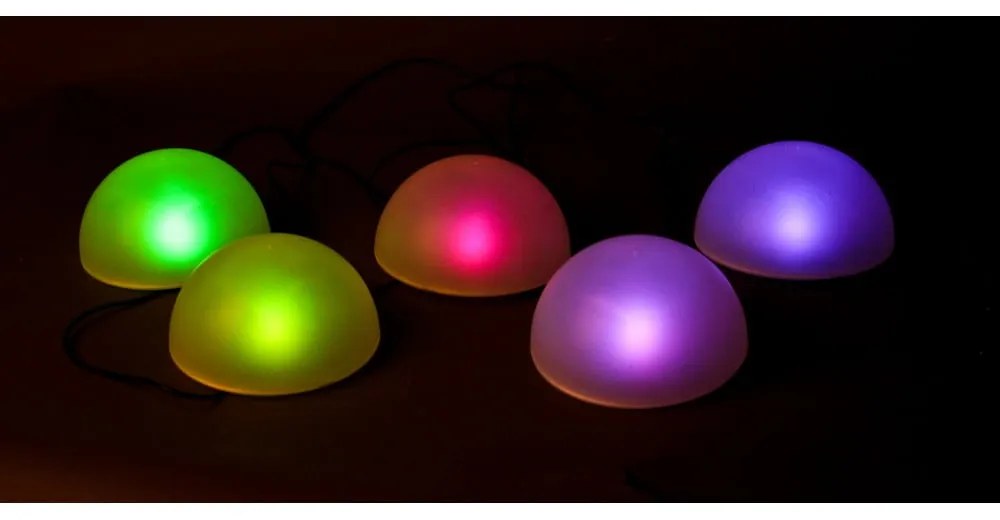 Napelemes kültéri lámpa szett 5 db-os ø 15 cm – Garden Pleasure