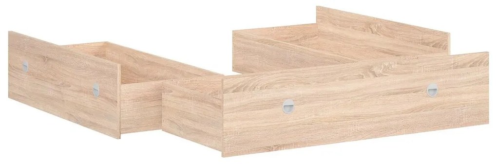 Fiók az ágy alá Nepo Plus 160 cm (szonoma tölgy) (3 db.). 1098333