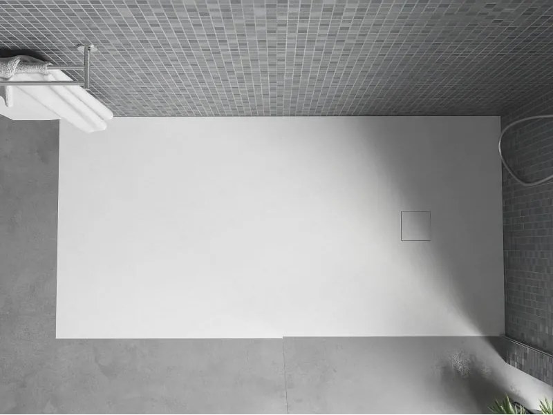 Mexen Bert SMC téglalap alakú zuhanytálca 160 x 80 cm, fehér - 4K108016