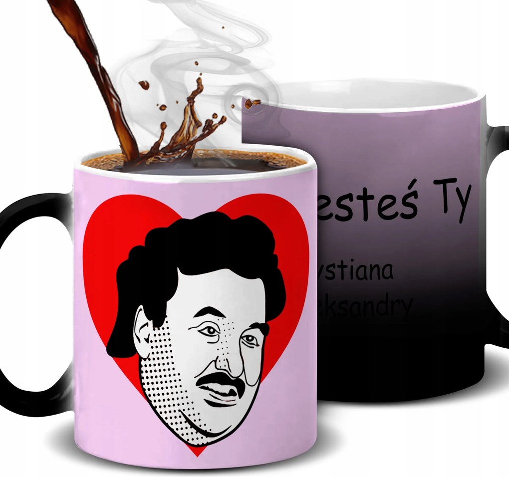 Mágikus Bögre Vicces Ajándék Valentin Napra Mert Vagy A Neved Minta