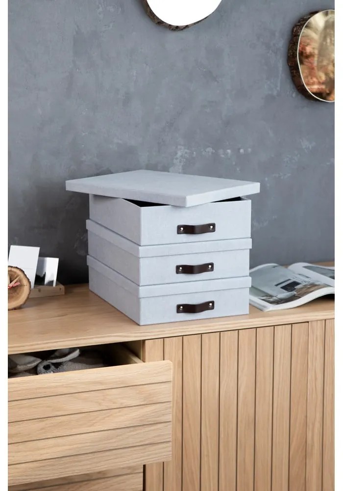 Karton rendszerező dokumentumokhoz Oskar – Bigso Box of Sweden