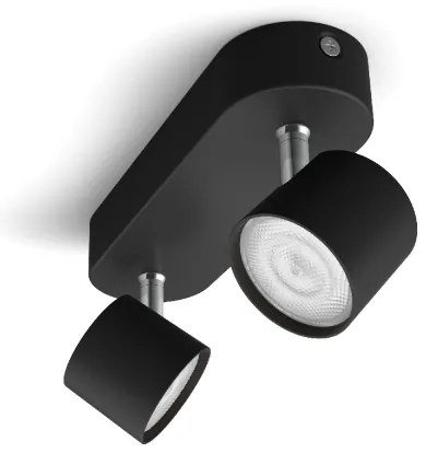 Philips STAR 2xLED/4,5W/230V állítható fényerőjű spotlámpa