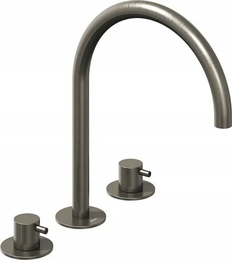 Ravak Espirit 3 lyukú mosdócsaptelep 27 cm grafit Es 018.20GB