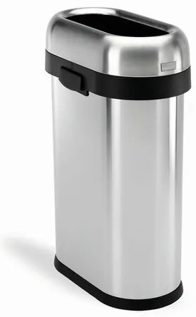 Simplehuman Hulladékgyűjtő 50 l, rozsdamentes acélból
